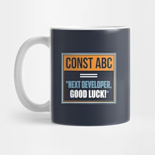 Inside joke text for software developers Mug